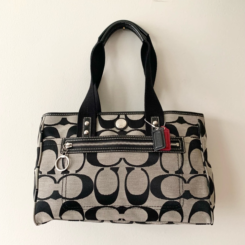 HOST PICK & NWT Vintage Coach F14878 Signature Purse - Picture 2 of 14